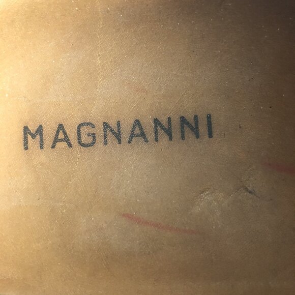 Magnanni Men’s Federico Oxford Dress Shoe Sz 11.5 Black Leather Cap Toe GUC - Picture 11 of 11